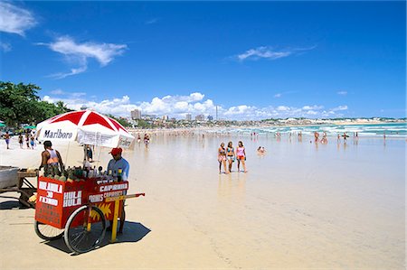 Plage de Ponta Negra, Natal, Rio Grande faire Norte État au Brésil, en Amérique du Sud Photographie de stock - Rights-Managed, Code: 841-03060458