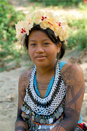 panama embera - Young Embera Indian, Soberania Forest National Park, Panama, Central America Stock Photo - Rights-Managed, Code: 841-03060474