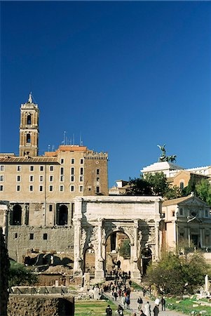 simsearch:841-03029806,k - Forum romain, patrimoine mondial UNESCO, Rome, Lazio, Italie, Europe Photographie de stock - Rights-Managed, Code: 841-03060640