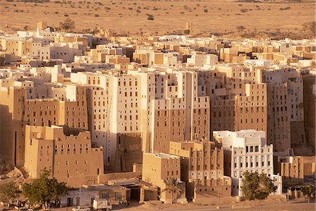 Shibam, UNESCO World Heritage Site, Hadramaut, Republic of Yemen, Middle East Foto de stock - Con derechos protegidos, Código: 841-03060669