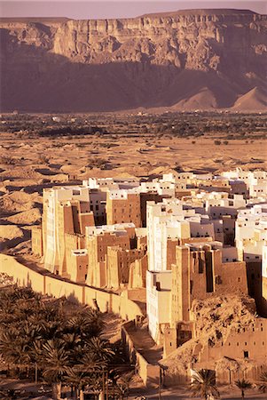 shibam - Shibam, patrimoine mondial de l'UNESCO, Hadramaut, République du Yémen, Moyen Orient Photographie de stock - Rights-Managed, Code: 841-03060672