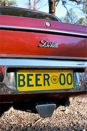 registration number - Car registration plate BEER, South Australia, Australia, Pacific Stock Photo - Rights-Managed, Code: 841-03060804