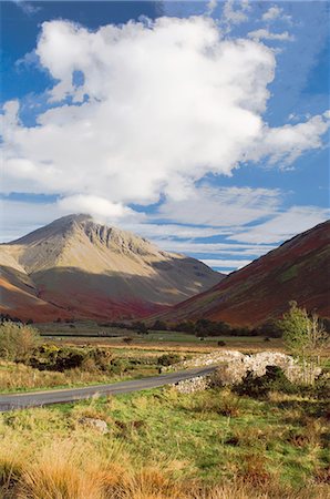 simsearch:841-03061095,k - Great Gable, 2949ft, Wasdale Valley, Lake District National Park, Cumbria, England, United Kingdom, Europe Fotografie stock - Rights-Managed, Codice: 841-03061090