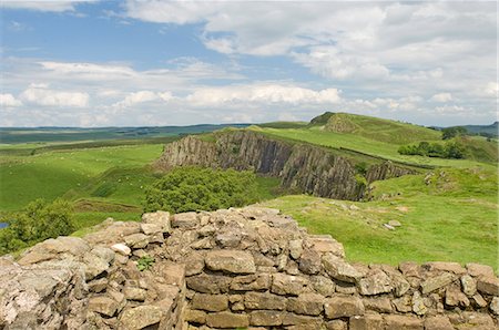 simsearch:841-02918854,k - Mur d'Hadrien est à la recherche de Northumbrie 45 b, patrimoine mondial UNESCO, tourelle, Angleterre, Royaume-Uni, Europe Photographie de stock - Rights-Managed, Code: 841-03061226