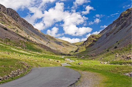 Honister Pass, Lake District National Park, Cumbria, Angleterre, Royaume-Uni, Europe Photographie de stock - Rights-Managed, Code: 841-03061372