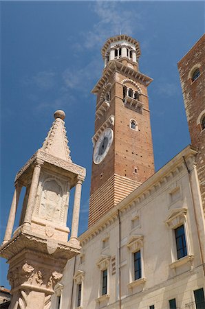 simsearch:841-02899549,k - Tower of Lombardy, Verona, Veneto, Italy, Europe Fotografie stock - Rights-Managed, Codice: 841-03061430