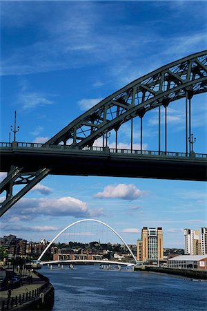 Tyne Bridge, Newcastle upon Tyne, Tyne and Wear, England, United Kingdom, Europe Foto de stock - Con derechos protegidos, Código: 841-03061491