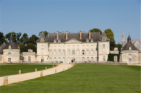 Chateau de Montgeoffroy, Maine-et-Loire, Pays de la Loire, France, Europe Foto de stock - Con derechos protegidos, Código: 841-03061513