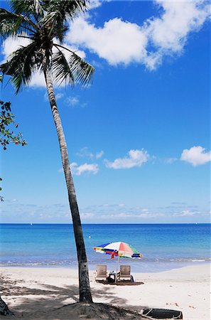 saint lucia beach - Plage de Chac, près de Castries, Sainte-Lucie, îles sous-le-vent, Antilles, Caraïbes, Amérique centrale Photographie de stock - Rights-Managed, Code: 841-03061765