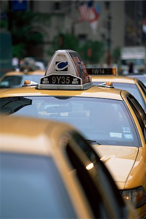 simsearch:841-03066396,k - Taxi stand, Manhattan, New York, New York State, United States of America, North America Foto de stock - Con derechos protegidos, Código: 841-03061827