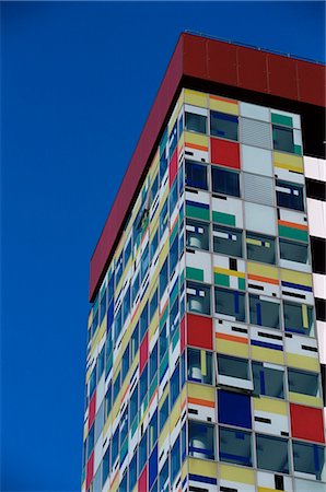 The Colorium building by William Alsop at the Medienhafen (Media Harbour), Dusseldorf, North Rhine Westphalia, Germany, Europe Stock Photo - Rights-Managed, Code: 841-03061862