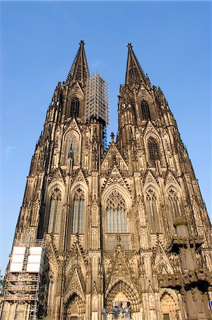 dom - Cologne Cathedral, Cologne, UNESCO World Heritage Site, North Rhine Westphalia, Germany, Europe Foto de stock - Con derechos protegidos, Código: 841-03061924