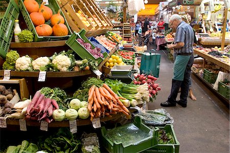 stuttgart - La Markthalle (marché couvert), Stuttgart, Bade Wurtemberg, Allemagne, Europe Photographie de stock - Rights-Managed, Code: 841-03061993