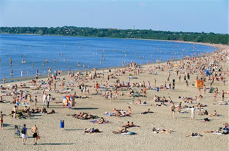 estonia - Plage de Pirita, pays baltes, l'Estonie, Europe Photographie de stock - Rights-Managed, Code: 841-03062103