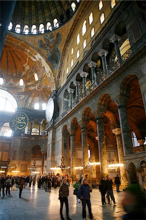 The Haghia Sophia, UNESCO World Heritage Site, Istanbul, Turkey, Europe Stock Photo - Rights-Managed, Code: 841-03062145