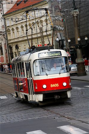 simsearch:841-05845891,k - Straßenbahn, Prag, Tschechische Republik, Europa Stockbilder - Lizenzpflichtiges, Bildnummer: 841-03062196