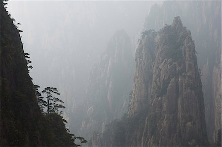 White Cloud Scenic Area, Mount Huangshan (Yellow Mountain), UNESCO World Heritage Site, Anhui Province, China, Asia Stock Photo - Rights-Managed, Code: 841-03062667