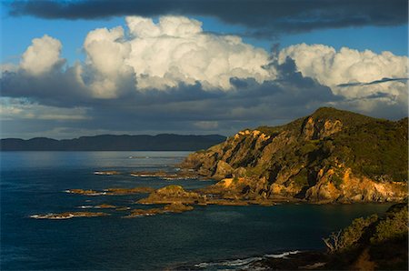 Coastline, Bay of Islands, North Island, New Zealand, Pacific Foto de stock - Con derechos protegidos, Código: 841-03062795