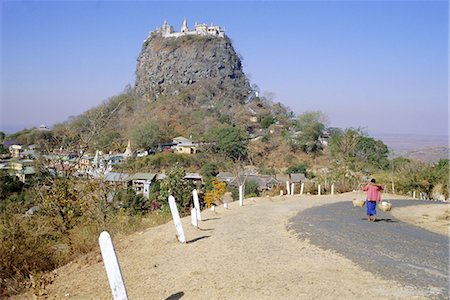 popa - Mount Popa, Myanmar (Burma), Asia Stock Photo - Rights-Managed, Code: 841-03062861