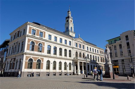 simsearch:841-03062882,k - Ratsnams (mairie), Riga, Lettonie, pays baltes, Europe Photographie de stock - Rights-Managed, Code: 841-03062884