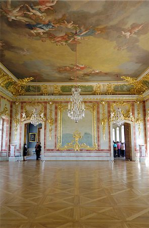 The Gold Hall, Rundale Palace, near Bauska, Latvia, Baltic States, Europe Stock Photo - Rights-Managed, Code: 841-03062948