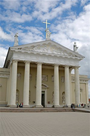 Cathedral, Vilnius, Lithuania, Baltic States, Europe Stock Photo - Rights-Managed, Code: 841-03062973