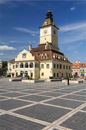 simsearch:841-06445689,k - Casa Sfatului (Council House), Piata Sfatului (Council Square), Brasov, Transylvania, Romania, Europe Foto de stock - Con derechos protegidos, Código: 841-03063120