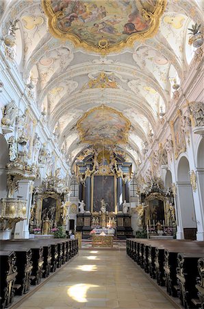 st emmeram - St. Emmeram's church, Regensburg, Bavaria, Germany, Europe Stock Photo - Rights-Managed, Code: 841-03063159