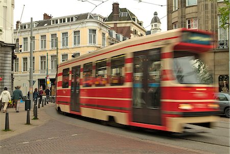 Tram, Den Haag (The Hague), Holland (The Netherlands), Europe Foto de stock - Con derechos protegidos, Código: 841-03063210