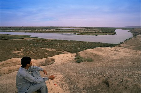 Tigris River, Iraq, Middle East Fotografie stock - Rights-Managed, Codice: 841-03063225