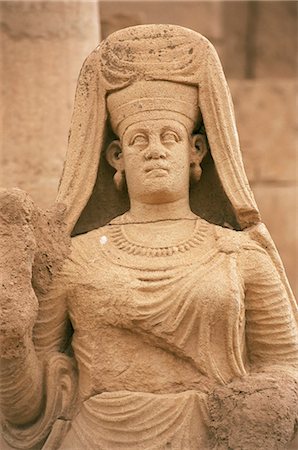 Statue of Abu Bint Deimun, Hatra, UNESCO World Heritage Site, Iraq, Middle East Stock Photo - Rights-Managed, Code: 841-03063255