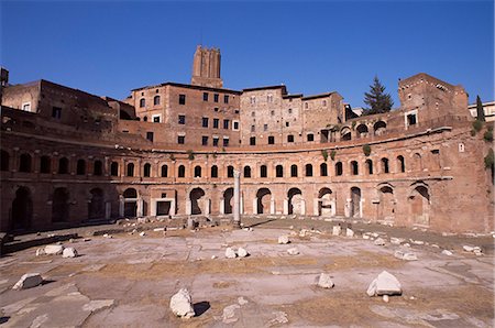 simsearch:841-02704811,k - Forum and markets of Trajan, Rome, Lazio, Italy, Europe Foto de stock - Con derechos protegidos, Código: 841-03063291