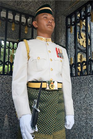 Guard at Royal Palace, Kuala Lumpur, Malaysia, Southeast Asia, Asia Stock Photo - Rights-Managed, Code: 841-03063418