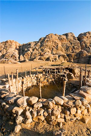 Al Beidha, Neolithic Village, Jordan, Middle East Foto de stock - Con derechos protegidos, Código: 841-03063454