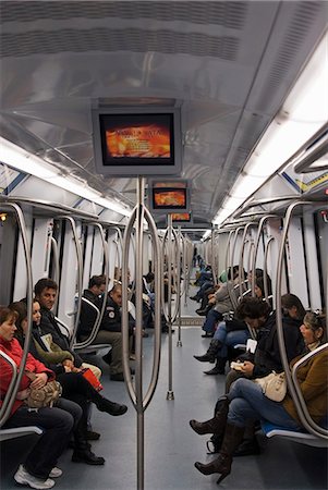 The Tube, The Subway, Rome, Lazio, Italy, Europe Stock Photo - Rights-Managed, Code: 841-03063518