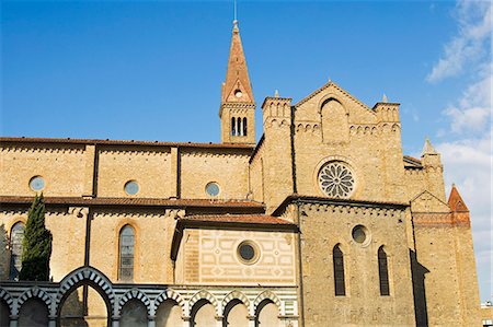 Church of Santa Maria Novella, Florence, UNESCO World Heritage Site, Tuscany, Italy, Europe Stock Photo - Rights-Managed, Code: 841-03063600