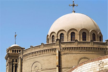 Exterior of St. Mari Gerges Church, Coptic Cairo, Cairo, Egypt, North Africa, Africa Stock Photo - Rights-Managed, Code: 841-03063640