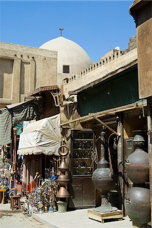 Bazar de Khan El Khalili, au Caire, en Égypte, en Afrique du Nord, Afrique Photographie de stock - Rights-Managed, Code: 841-03063650