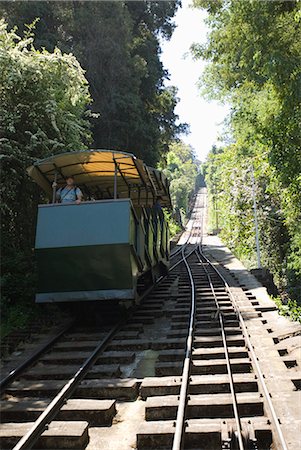 simsearch:841-03489826,k - Cerro San Cristobal funiculaire, Santiago du Chili en Amérique du Sud Photographie de stock - Rights-Managed, Code: 841-03063683