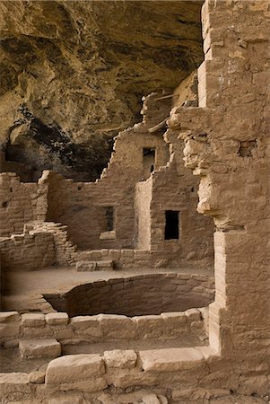 parque nacional mesa verde - Mesa Verde, Mesa Verde National Park, UNESCO World Heritage Site, Colorado, United States of America, North America Foto de stock - Con derechos protegidos, Código: 841-03063800