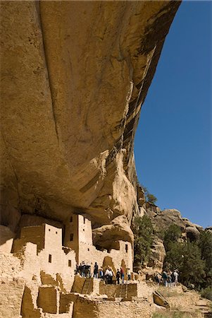 parque nacional mesa verde - Mesa Verde, Mesa Verde National Park, UNESCO World Heritage Site, Colorado, United States of America, North America Foto de stock - Con derechos protegidos, Código: 841-03063822