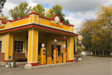 Musée de l'automobile Gilmore, Hickory Corners, Michigan, États-Unis d'Amérique, Amérique du Nord Photographie de stock - Rights-Managed, Code: 841-03063908