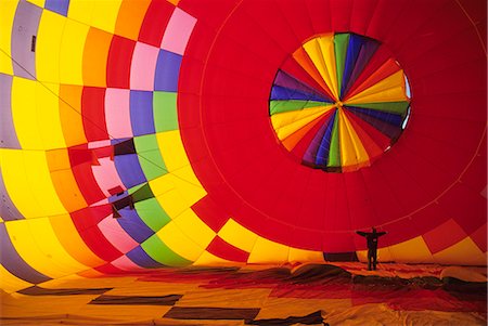 Hot air balloon, Albuquerque, Nouveau-Mexique, États-Unis d'Amérique, l'Amérique du Nord Photographie de stock - Rights-Managed, Code: 841-03063956