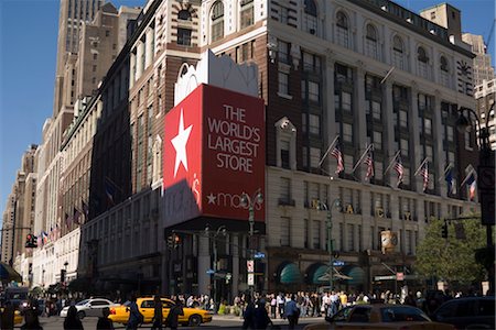 L'Amérique du Nord de Macy grand magasin, Manhattan, New York City, New York, États-Unis d'Amérique, Photographie de stock - Rights-Managed, Code: 841-03454247
