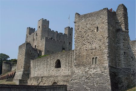 Rochester Castle, Rochester, Kent, England, United Kingdom, Europe Stock Photo - Rights-Managed, Code: 841-03454283