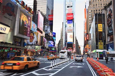 póster - Times Square, Manhattan, New York City, New York, United States of America, North America Foto de stock - Con derechos protegidos, Código: 841-03454378