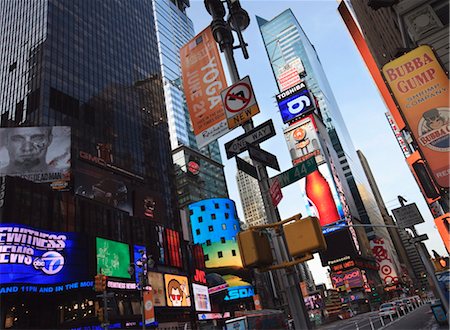 publicity - Times Square, Manhattan, New York City, New York, United States of America, North America Foto de stock - Con derechos protegidos, Código: 841-03454379