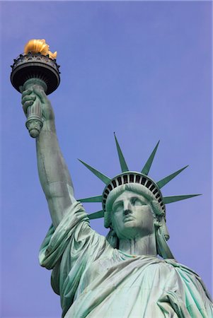 simsearch:841-03454500,k - The Statue of Liberty, Liberty Island, New York City, New York, United States of America, North America Stock Photo - Rights-Managed, Code: 841-03454497