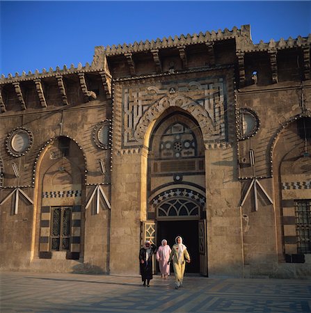 siria - The Grand Mosque, founded in 715, Aleppo, UNESCO World Heritage Site, Syria, Middle East Foto de stock - Con derechos protegidos, Código: 841-03489635