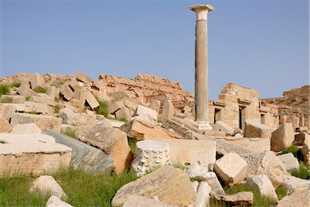simsearch:841-03030765,k - Par l'intermédiaire de colonnata, Leptis Magna, UNESCO World Heritage Site, Libye, Afrique du Nord, Afrique Photographie de stock - Rights-Managed, Code: 841-03489648